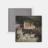 Abendessen in Les Ambassadeurs, c.1882 Magnet (Vorderseite/Rückseite)