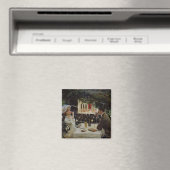 Abendessen in Les Ambassadeurs, c.1882 Magnet (In Situ (Geschirrspüler))