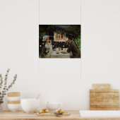 Abendessen in Les Ambassadeurs, c.1882 Poster (Küche)