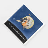 Abendessen in Napkins, Rotzunge Serviette (Ecke)