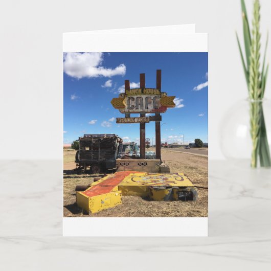 Abendessen in tucumcari Karte (freier Raum nach (Vorderseite)