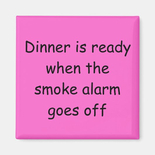 Abendessen ist fertig magnet (Vorne)