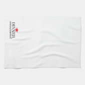 Abendessen jeder eingeladen küchentuch (Horizontal)