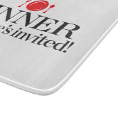 Abendessen jeder eingeladen schneidebrett (Ecke)