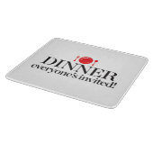 Abendessen jeder eingeladen schneidebrett (Ecke)