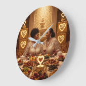 Abendessen K Große Wanduhr (Winkel)