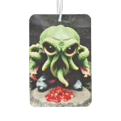 Abendessen mit Cthulhu Autolufterfrischer (Rückseite)