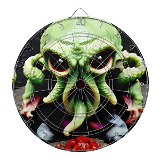 Abendessen mit Cthulhu Dartscheibe (vorne)