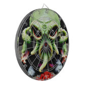 Abendessen mit Cthulhu Dartscheibe (Vorderseite Links)