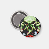 Abendessen mit Cthulhu Magnet (Vorderseite/Rückseite)