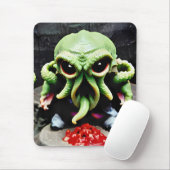 Abendessen mit Cthulhu Mousepad (Mit Mouse)