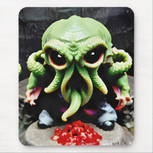 Abendessen mit Cthulhu Mousepad