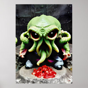 Abendessen mit Cthulhu Poster