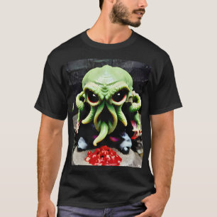 Abendessen mit Cthulhu T-Shirt