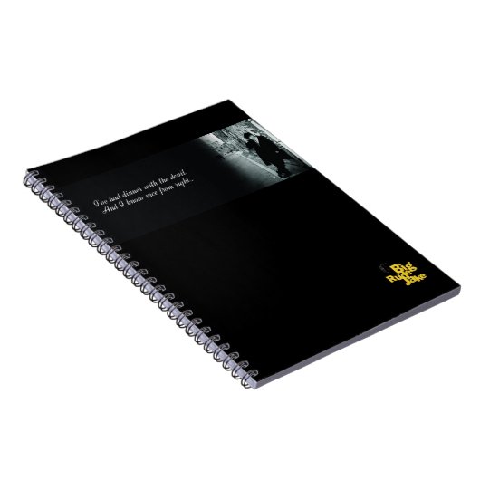 Abendessen mit dem Devil Spiral Notebook Notizblock (Rechte Seite)