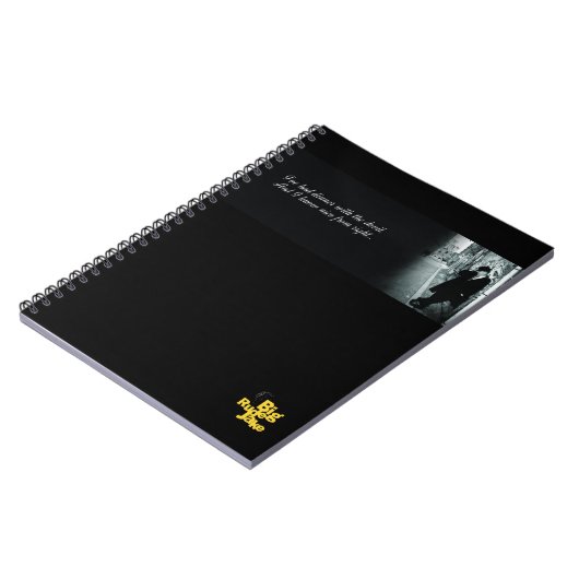 Abendessen mit dem Devil Spiral Notebook Notizblock (Linke Seite)