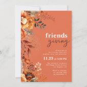 Abendessen mit freundlicher Atmosphäre Einladung (Vorderseite)