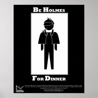 Abendessen mit Holmes Poster