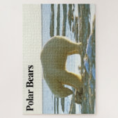 Abendessen mit Polar Bear Time Jigsaw Puzzle (Vertikal)