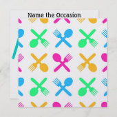 Abendessen / Mittag / GRILLEN - SRF Einladung (Vorne/Hinten)