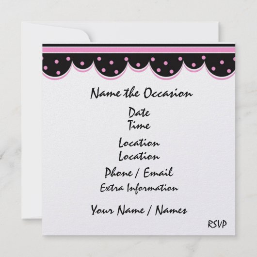 Abendessen / Mittagessen - SRF Einladung (Rückseite)