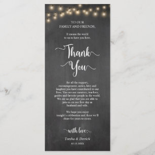 Abendessen Ort Einstellung Danke, Rustikale Karten