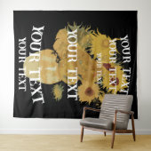 Abendessen Party Feiertag 2024 Cocktail Weinkeller Wandteppich (Beispiel (Horizontal))