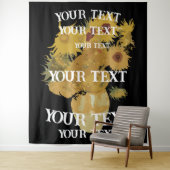 Abendessen Party Feiertag 2024 Cocktail Weinkeller Wandteppich (Beispiel)