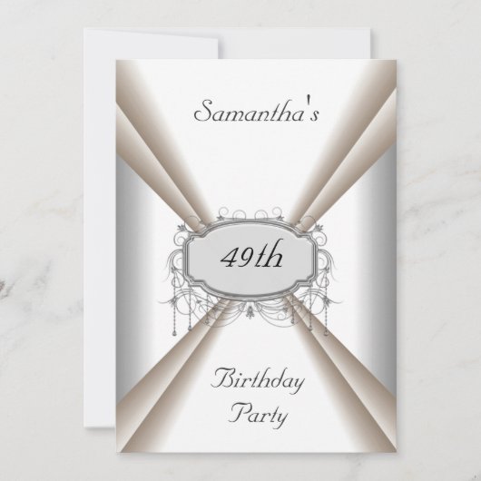 Abendessen Party Geburtstag Einladung hinzufügen I (Vorderseite)