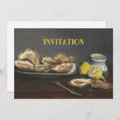 Abendessen Party Lässig Einladungskarte Einladung (Vorne/Hinten)