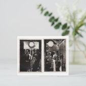 Abendessen Party Teil I & II Postkarte (Stehend Vorderseite)