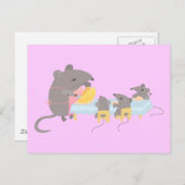 Abendessen Postkarte (Vorne/Hinten)