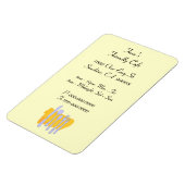 Abendessen Restaurant Werbung Custom Magnet (Linke Seite)