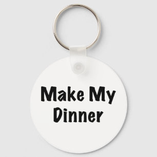 Abendessen Schlüsselanhänger