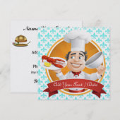 Abendessen/Special Event/Lass der Good Times Roll! Einladung (Vorne/Hinten)