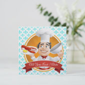 Abendessen/Special Event/Lass der Good Times Roll! Einladung (Stehend Vorderseite)