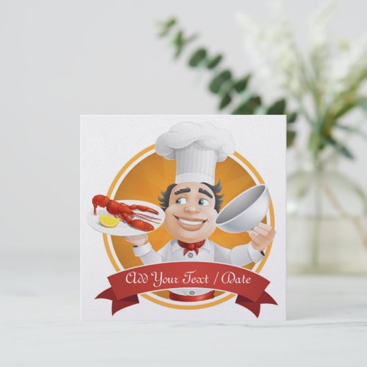 Abendessen/Special Event/Lass der Good Times Roll! Einladung (Stehend Vorderseite)