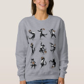 Abendessen Sweatshirt (Vorderseite)