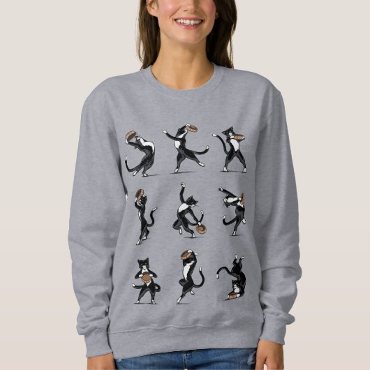 Abendessen Sweatshirt (Vorderseite)
