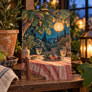 Abendessen unter dem Feigenbaum Kunstprint Poster