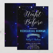 Abendessen vor der Probe Einladung (Vorne/Hinten)