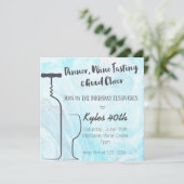 Abendessen, Weinverkostung und guter Leckerbissen (Stehend Vorderseite)