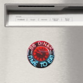 Abendessen - Zeit zum Essen Magnet (In Situ (Geschirrspüler))