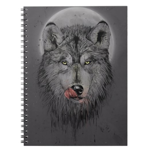 Abendessenzeit (dunkle Version) Notizblock (Vorderseite)