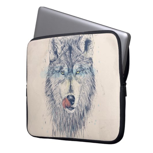 Abendessenzeit Laptopschutzhülle (Vorderseite Links)