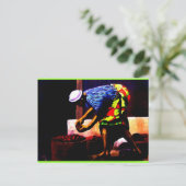 ABENDESZEIT VON MOJISOLA A GBADAMOSI OKUBULE POSTKARTE (Stehend Vorderseite)