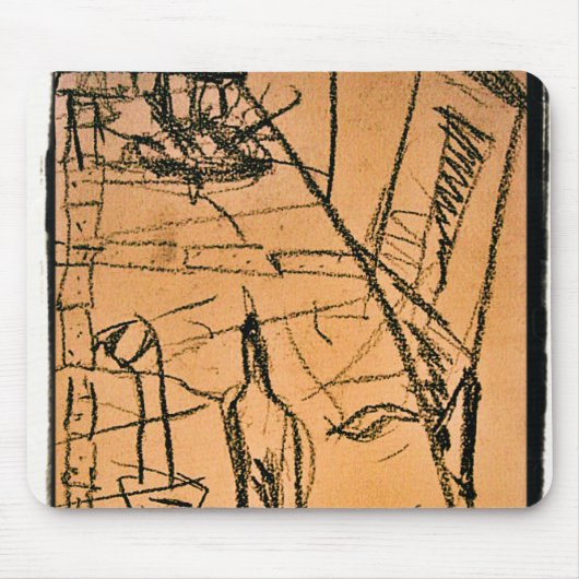 Abendflasche Mousepad (Vorne)