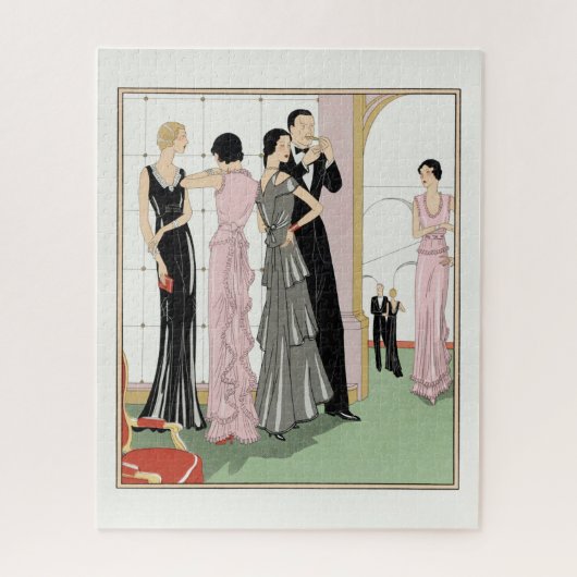 Abendgarderobe (1932) puzzle (Vertikal)