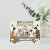 Abendgebet Postkarte (Stehend Vorderseite)