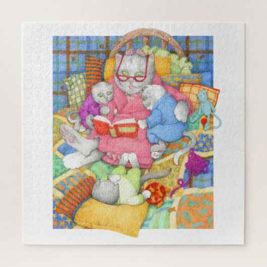 ABENDGESCHICHTE 20x20 Puzzle (Vertikal)